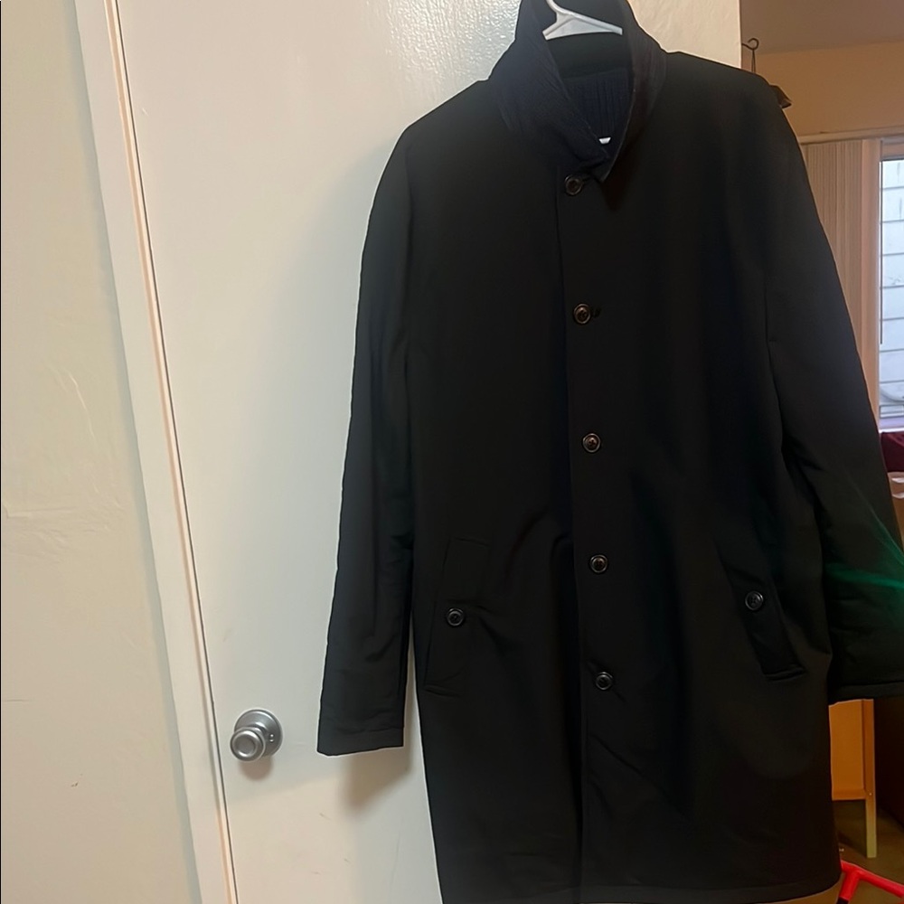 Express Black Trench Coat Timeless Style